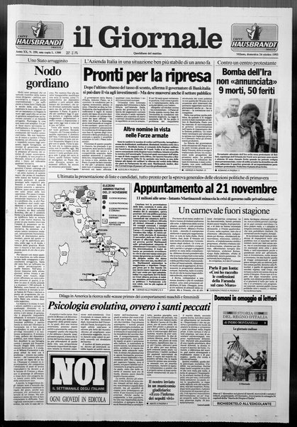 Il giornale : quotidiano del mattino